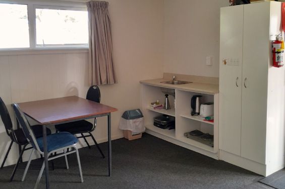2R Cabin kitchenette